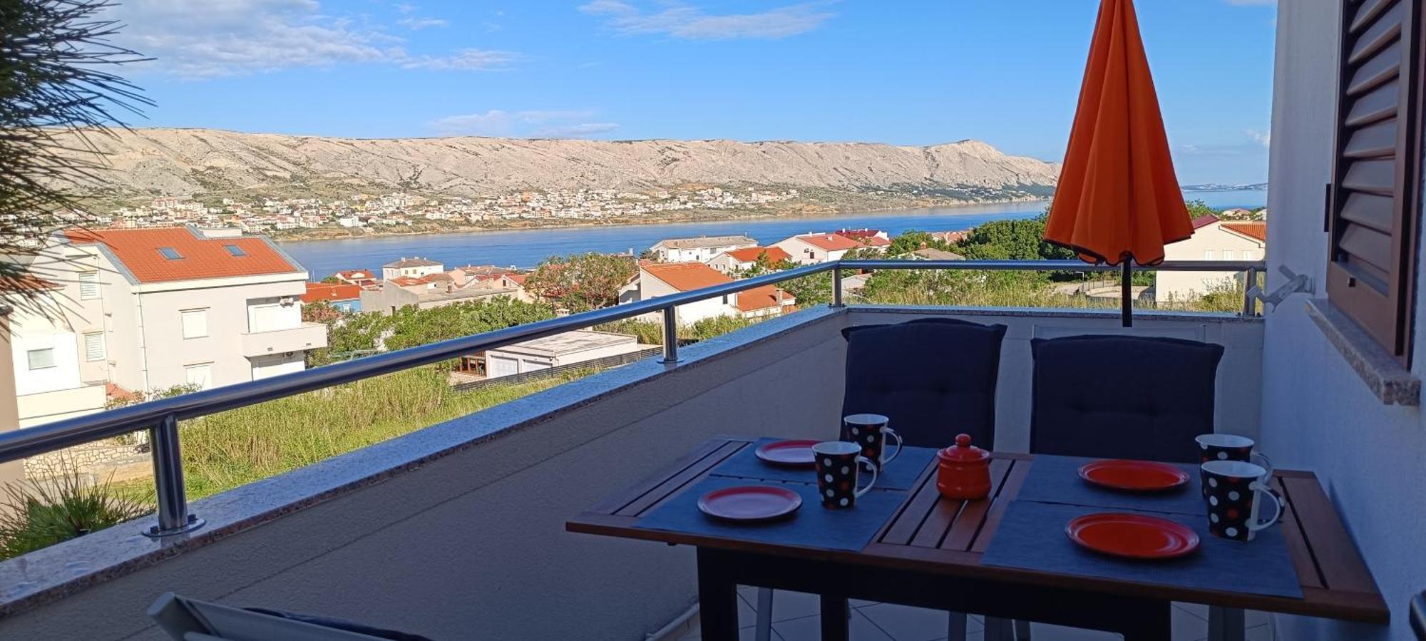 Apartmani Kunteja Pag Town Exteriér fotografie